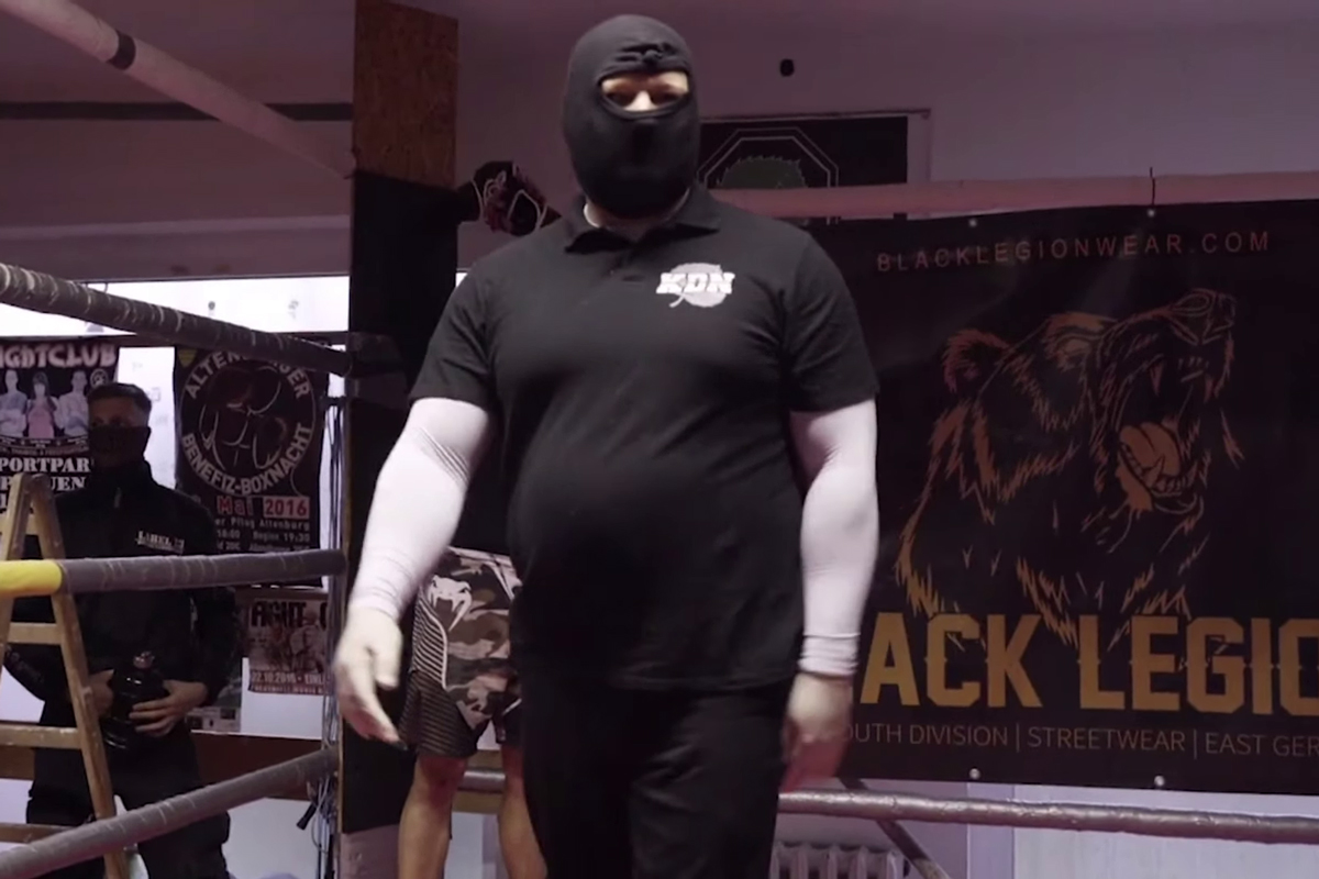 Malte Redeker als Ringrichter in Schmölln