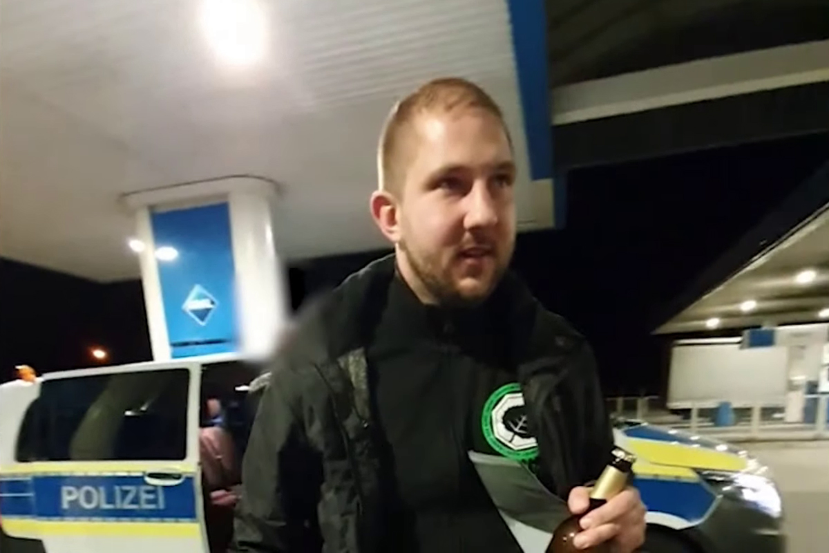 Offenbar war Deptolla einer der kurzzeitig festgesetzten Neonazis am 26. September 2020 in Magdeburg