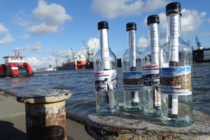 Flaschenpost gegen den Ilisu-Staudamm