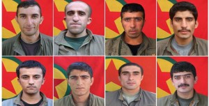 Hingerichtete Guerillas