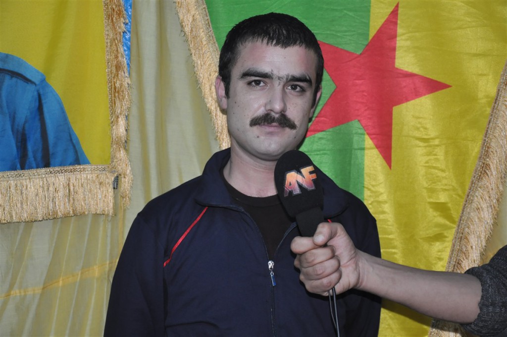 Gefangener türkischer Polizist Sedat Sorgun