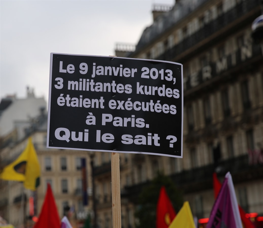 Demonstration in Paris