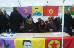 Protestzelt in Brüssel