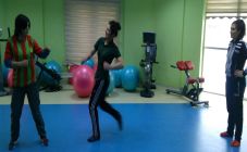 Taekwondo im Rojin Frauenzentrum