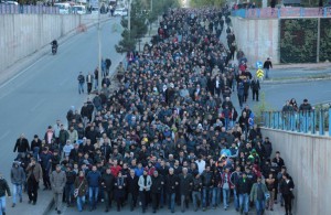 Demonstration in Amed
