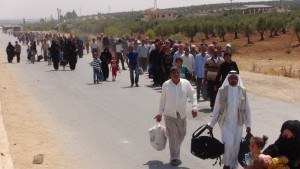 Flüchtlinge aus Cerablus