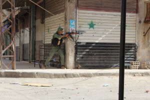 Asayîş-Kämpfer in Hesekê