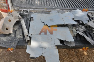 Flugzeugabsturz über den Medya-Verteidigungsgebieten