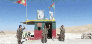 Erster Kontrollpunkt der YJŞ in Şengal errichtet