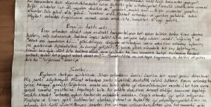 Brief aus dem Gefängnis