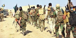 Die schiitische Miliz Heşdî El Şabî