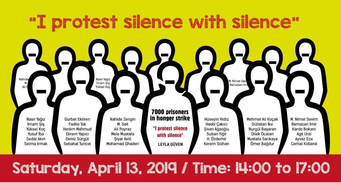 Silence against Silence - Schweigen gegen das Schweigen 13.04.2019 NAV-DEM Hannover