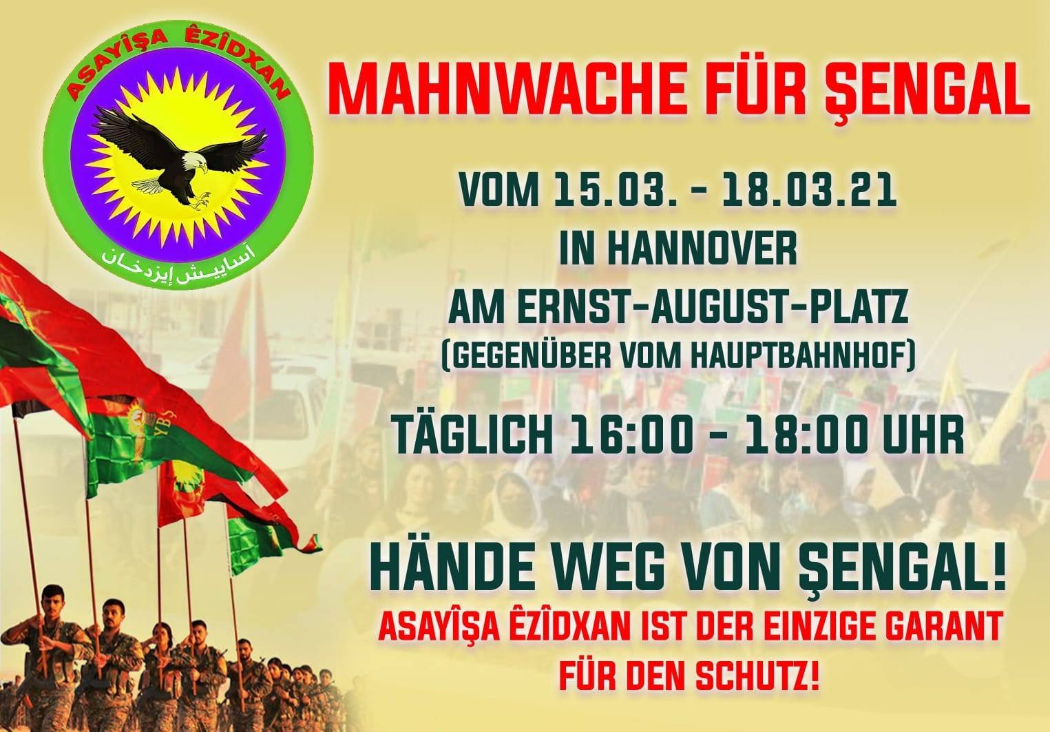 Mahnwache Sengal Hannover 2021