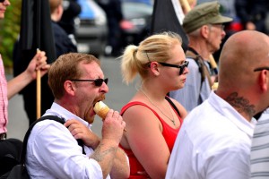 Dieter Riefling 03.08.2013 Neonaziaufmarsch in Bad Nenndorf
