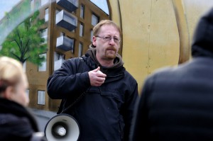 Dieter Riefling 22.11.2014 Neonazikundgebung in Hannover 2