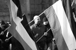 Robert Zingler 28.02.2015 Neonazidemonstration in Hildesheim 2