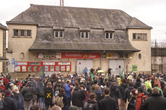 Wuppertal Vohwinkel. Auftaktkundgebung. Demo 2. Januar.
