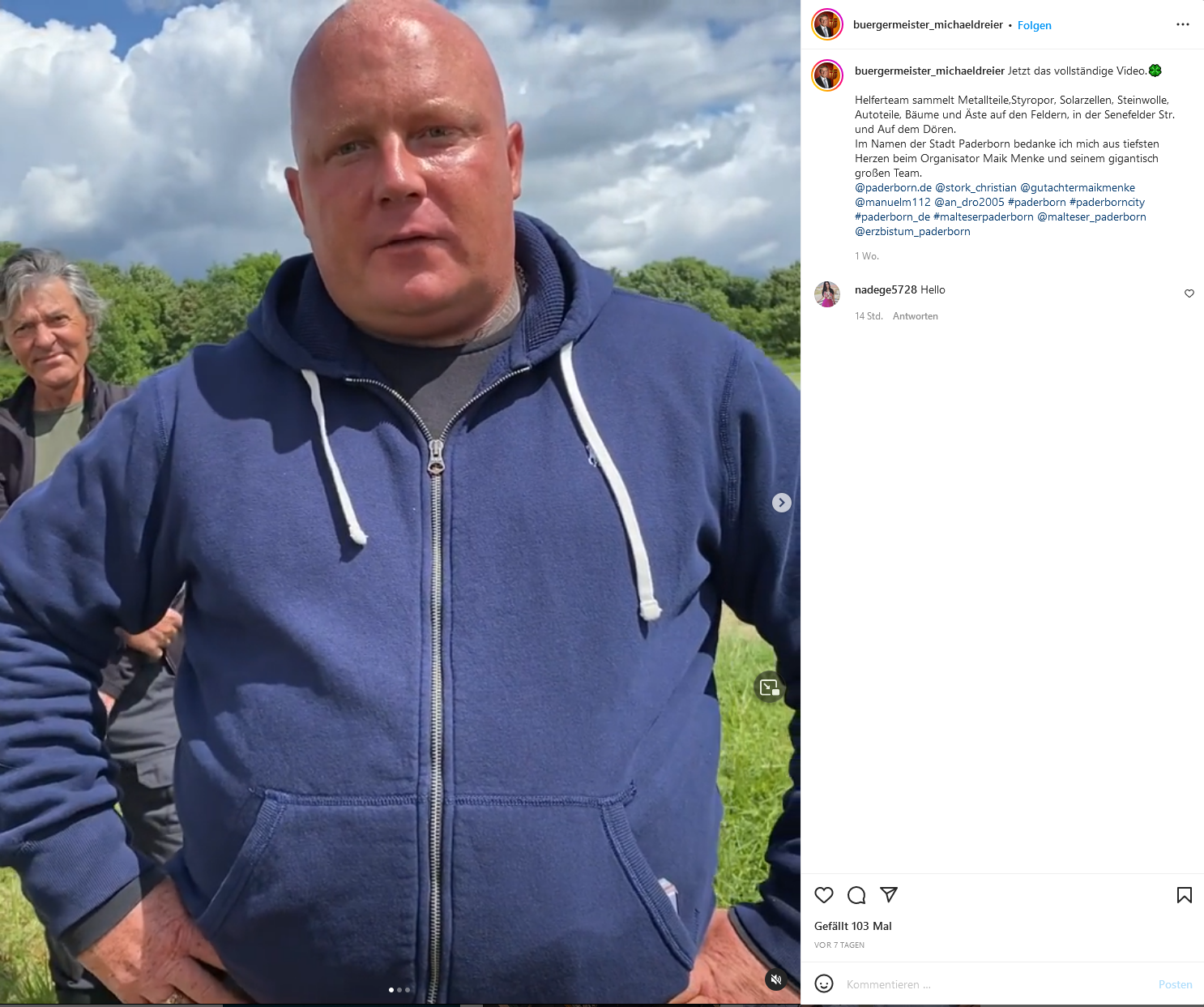 Screenshot 2022-06-06 at 11-16-46 Bürgermeister Michael Dreier (@buergermeister_michaeldreier) • Instagram-Fotos und -Videos