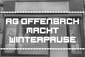 AG Offenbach macht Winterpause. Straßenansicht der Geleitstraße 78.