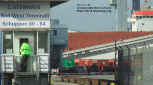 2015.04.08 Uranerzkonzentrat Sued West Terminal