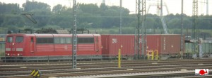 2016.09.22 Uranerzkonzentrat am Hafenbahnhof Hamburg-Süd mit DB Lock