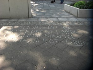 Solidarität mit Endegelände – gegen die Knüppel von Team Rot-Grün