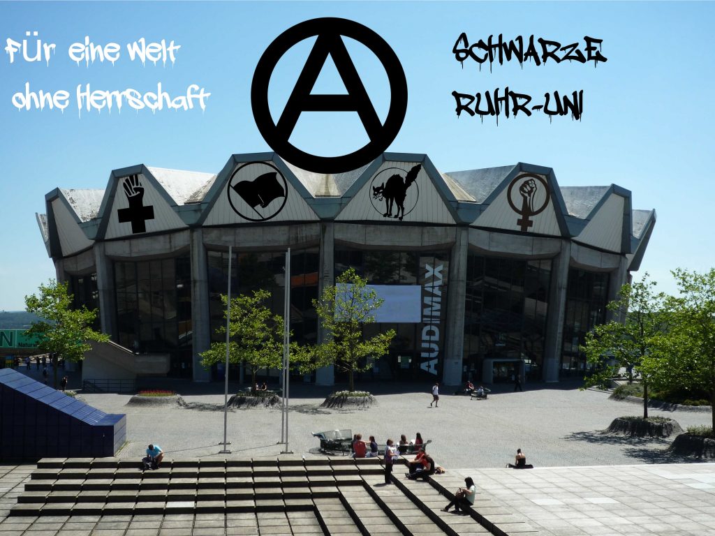 Für eine Welt ohne Herrschaft, Schwarze Ruhr-Uni