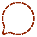 Schreibe uns auf Signal