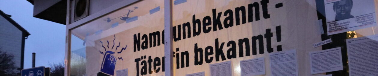 Tode bei Polizeieinsätzen aufklären!