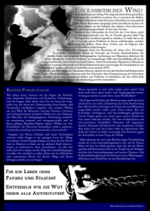 Ein-rassistischer-Wind-Plakat