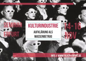 ein haufen weißer leute, gut gekleitdet. alle haben eine schwarze brille auf und starren in dieselbe richtung