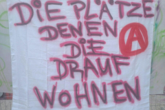 die plätze denen die drauf wohnen