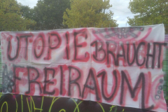 utopie braucht freiraum