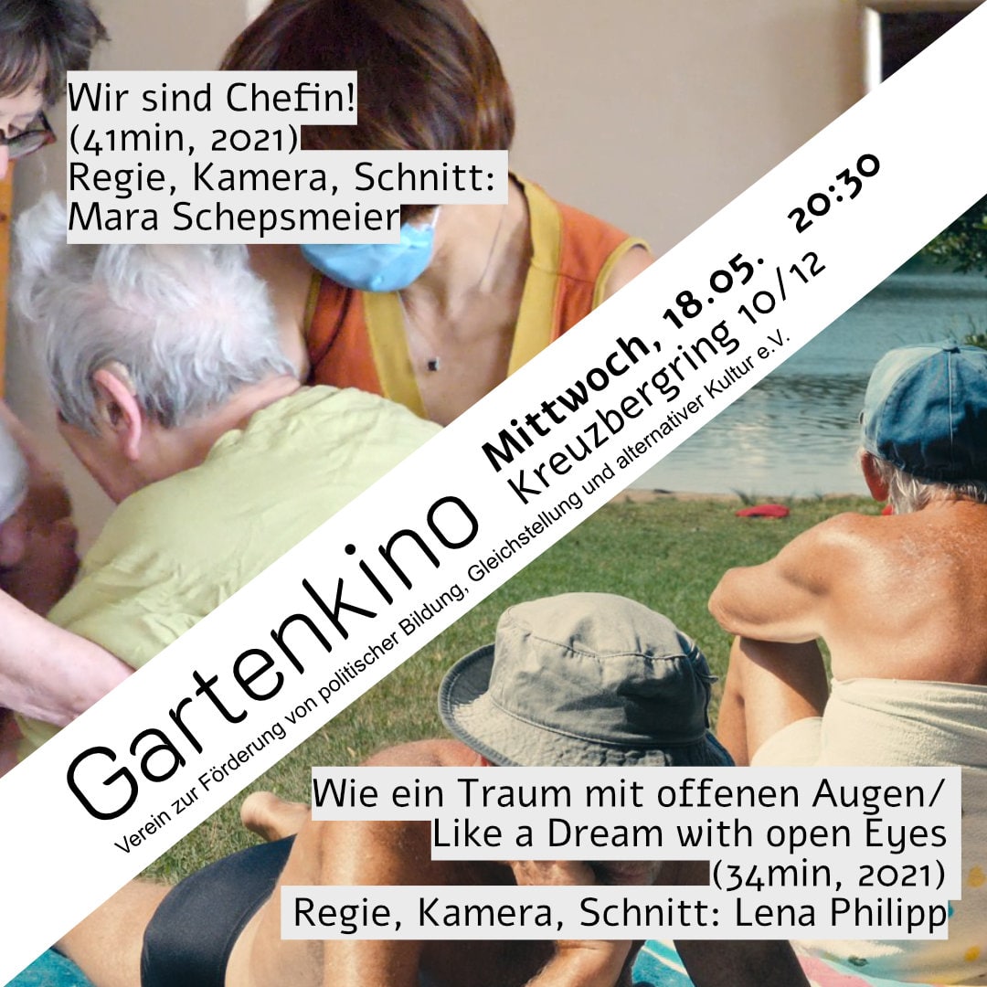 Gartenkino am 18.05.22